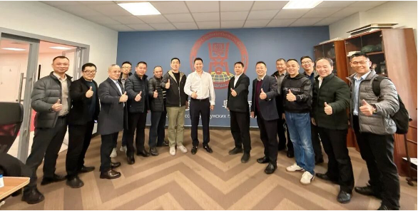 2025.4.15-深圳电子行业企业家俄罗斯考察团来访我会